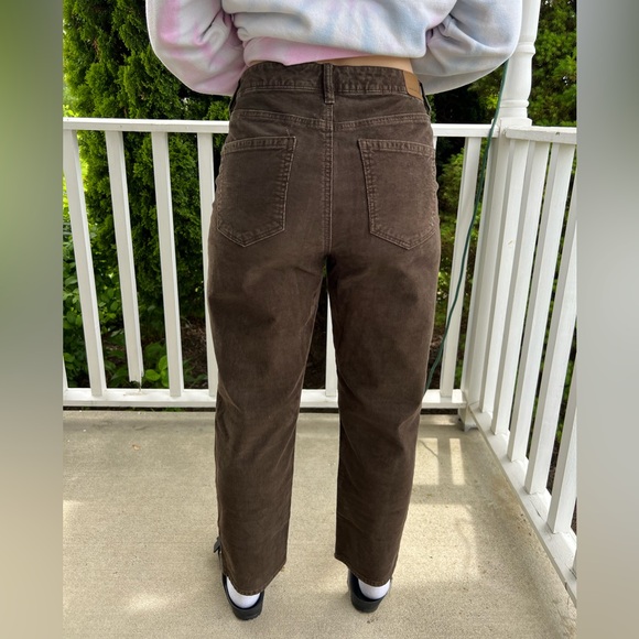 American Eagle Outfitters Mom Straight Leg Corduroy Jeans - Picture 3 of 3